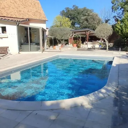 30mn Mer, Classe, Calme, Totale Intimite, Piscine, Hammam & Jacuzzi 8 Pers *